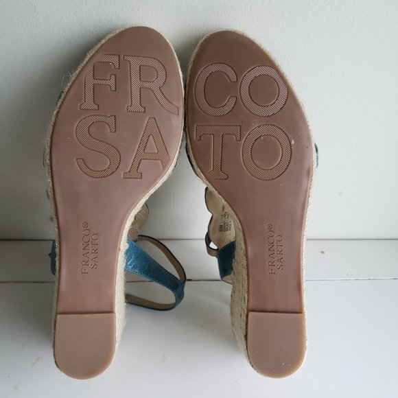 Franco Sarto Wedge Sandals - Picture 8 of 8